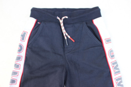 Tommy Hilfiger Sweatpants Boys Size Medium 12-14 Navy Joggers Athletic Sports - £11.75 GBP
