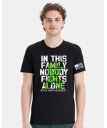 Mental Health Awareness Tshirt and FREE Sticker - Family Nobody Fights A... - $27.06 CAD+
