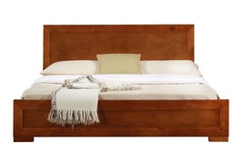 Brown Solid Wood Twin Bed Frame - €342,52 EUR