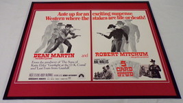1968 5 Card Stud 16x20 Framed ORIGINAL Industry Advertisement Dean Martin - £116.80 GBP