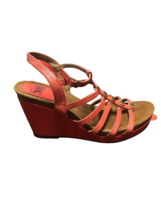 Sofft  Wedges Strap  Sandals Orange Women&#39;s Size 7.5 ($) - £63.16 GBP