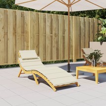  Sun Lounger Cushion Cream Oxford fabric (100% polyester) Standard - $2,505.74 MXN