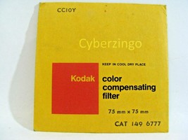 Kodak CC10Y 1496777 Color Compensating 75mm x 75mm Filter PREOWNED - $15.98