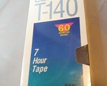 Carrera T-140 7 Hour VHS Tape Super High Grade Blank New old stock sealed - $8.86