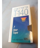 Carrera T-140 7 Hour VHS Tape Super High Grade Blank New old stock sealed - £6.97 GBP