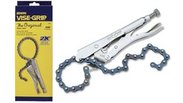 IRWIN TM985 27ZR Vise-Grip ® Locking Chain Clamp Pliers, 9&#39;&#39; Steel - £22.01 GBP