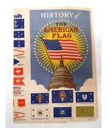 Vtg History of The American Flag Undated Colorful Ephemera Homefront Edu... - $24.99