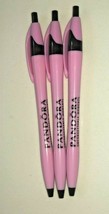 Lot Of 3 Pandora Charm Store Pens Pink Authentic Unavailable To Public - £5.63 GBP