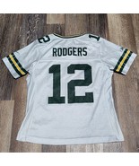 Reebok Boy S Football Jersey Green Bay Packers Aaron Rodgers NFL White Y... - €11,36 EUR