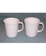 Corning USA Corelle WinterFrost White - D Handle Coffee Tea Mugs Cups- S... - £6.08 GBP