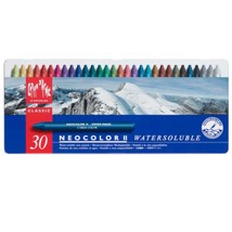 Caran d&#39;Ache NeoColor 2 Water Soluble Wax Pastel Set 30/Pkg- - $103.99