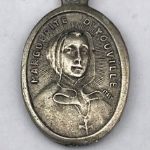 Marguerite D’ Youvile Pere Eternel Medal Pendant Vintage Catholic Charm  2 Sided - £7.86 GBP