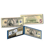 Lincoln Porthole 1923 $5 Silver Certificate Banknote design on Modern $5... - $23.33