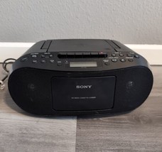 Sony CFD-S50 *READ* Radio Cassette Boombox Player w/ Audio In Line Tested NO CD - £27.07 GBP