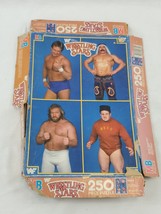 VINTAGE 1985 WWF Wrestling Superstars Jigsaw Puzzle Iron Sheik Rowdy Roddy Piper - £15.81 GBP