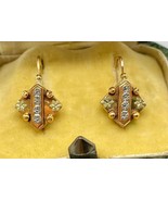 Pink gold 18k earings - $430.00