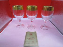 Italian Glasses Preziosi, Paul&#39;s Etruria Cristalleria, Cellini Crystal Oripick 1 - £49.58 GBP+