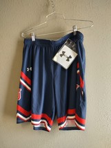 under armour womens basketball st. johns size large blue/red - $19.00