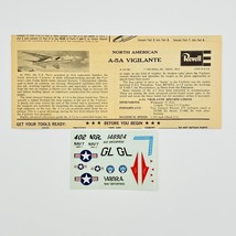 Revell North American A-5A Vigilante 1968 Model Kit - Decals & Instructions Only - $9.89