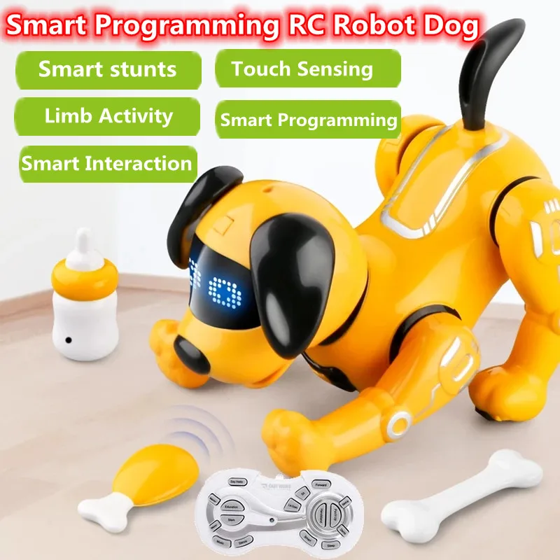 Early Education Children&#39;s Smart Remote Control Robot Dog Parent-Child - £55.30 GBP+