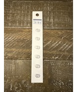 SlimLine Buttons 6 Piece 1/4” - $16.13 CAD