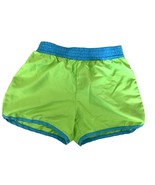 Ocean Pacific Girls Size Small 6 6X Pull On Green Shorts Blue Trim Elast... - $10.61 CAD