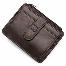 Slim Men Card Holder Wallet Small Leather Thin RFID Cards Money Coin Pur... - £25.88 GBP