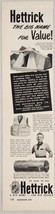 1952 Print Ad Hettrick Sportsman Tents &amp; Fishing,Hunting Garments Toledo,Ohio - $14.16