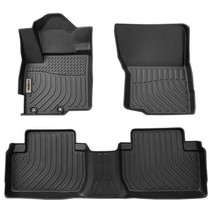 OREALTREND Floor Mats  for Mitsubishi Outlander 2014-2021 Black TPE All-Weather - $139.99