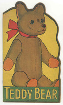 Teddy Bear #520 DIE-CUT Book .1922. Spectacular - Early Amd Very Rare Vg - $582.00