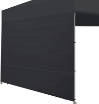 Joramoy Instant Canopy Sunwall Canopy Sidewalls 10X10 For Pop Up Canopy,... - £24.96 GBP