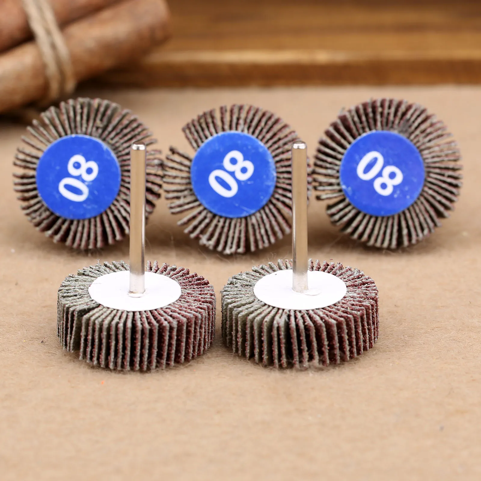 5Pcs Dremel Accessories Sandpaper Sanding Flap Polishing Wheels Sanding ... - $214.23