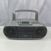 Sony CFD-S01 CD/Radio/Cassette Boombox For Parts Or Repair - Tapes Don’t Play - $20.16