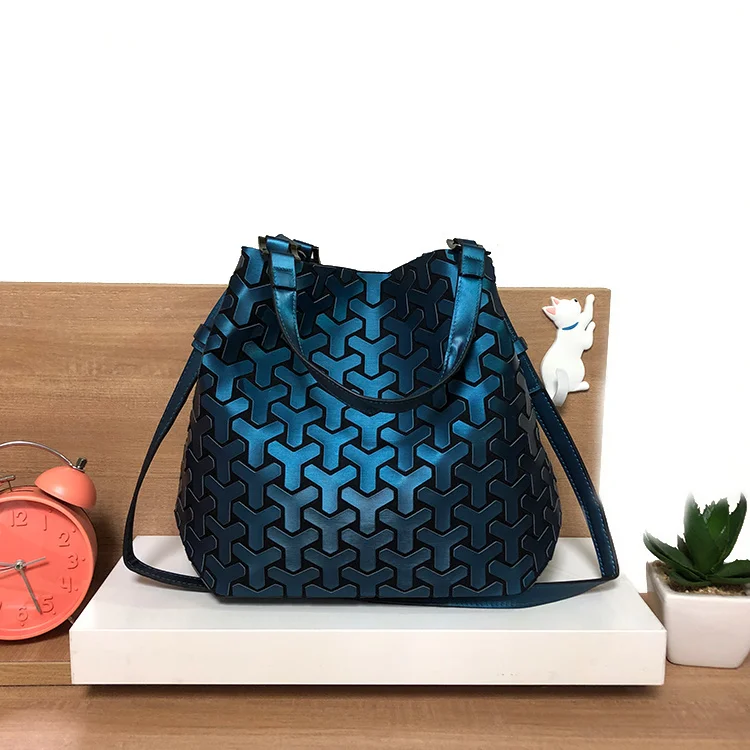 Lack hot sale women s handbag fashion trend single shoulder bag suit geometric luminous thumb200