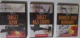 Set of 3 Victory B-24 Bombers Over  Normandy ,Nazi Europe, Japan DVD&#39;s - £13.62 GBP