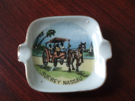 Surrey Nassau vintage small caribbean travel souvenir ashtray tobacciana - £14.71 GBP