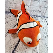 Finding Nemo Disney Store Exclusive Plush 17&quot; Stuffed Orange White Clean - $8.75