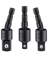 3Pcs Socket Adapter Set 1/4" 3/8" 1/2" Rotatable Impact Grade Drill Bits - €19,32 EUR 3Pcs Socket Adapter Set 1/4" 3/8" 1/2" Rotatable Impact Grade Drill Bits - €19,32 EUR
