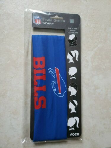 Primary image for Buffalo Bills Big Logo Gaiter Scarf Multiple Use NFL License Face Covering