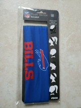 Buffalo Bills Big Logo Gaiter Scarf Multiple Use NFL License Face Covering - $19.99