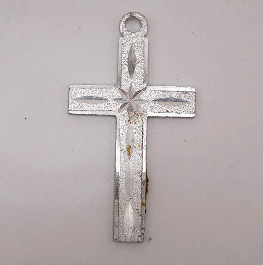 Primary image for Religioso Jesús Cruz Crucifijo Aluminio Colgante