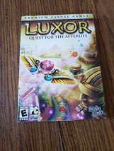 Luxor Quest for the Afterlife PC CD New Sealed - £5.53 GBP