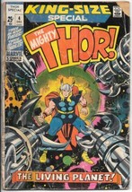 The Mighty Thor King-Size Special Comic Book #4 Marvel Comics 1971 READI... - $7.84