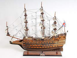 HMS Sovereign of the Seas Ship Exclusive Edition Fully Assembled 37&quot; L Boat New - £731.48 GBP