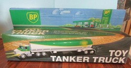 BP Toy oil tanker Truck  Limited Edition W/Box green - $21.60