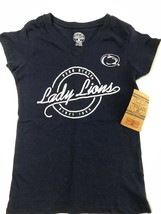 Penn State Nittany Lions Girl&#39;s Blue Short Sleeve Tee NWT Size: S(6/6X) - £9.53 GBP