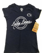 Penn State Nittany Lions Girl&#39;s Blue Short Sleeve Tee NWT Size: S(6/6X) - £9.40 GBP