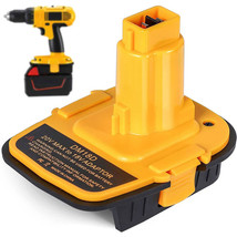 Fit for Dewalt 20V Milwaukee 18V M18D Battery Adapter Converter Li-Ion Tool - £12.32 GBP+