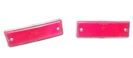 1982 1987 Chevrolet El Camino OEM Pair Rear And Left Side Marker Lights Red - $653.36 MXN