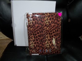 Victoria&#39;s Secret VS HARD Natural Leopard Case Sleeve Cover For iPad 3 NEW - $29.20
